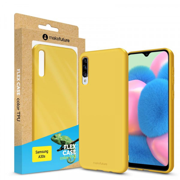   TPU MakeFuture Flex  Samsung A30s A307 Yellow (MCF-SA30SYE)