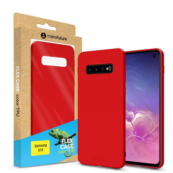   TPU MakeFuture Flex  Samsung S10 G973 Red (MCF-SS10RD)