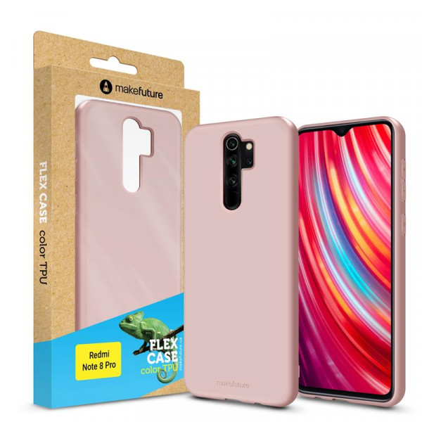   TPU MakeFuture Flex  Xiaomi Redmi Note 8 Pro Rose (MCF-XRN8PRS)