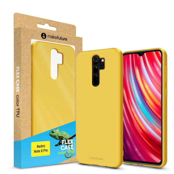   TPU MakeFuture Flex  Xiaomi Redmi Note 8 Pro Yellow (MCF-XRN8PYE)