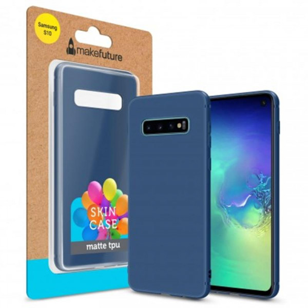   TPU MakeFuture Skin  Samsung S10 G973 Blue (MCSK-SS10BL)