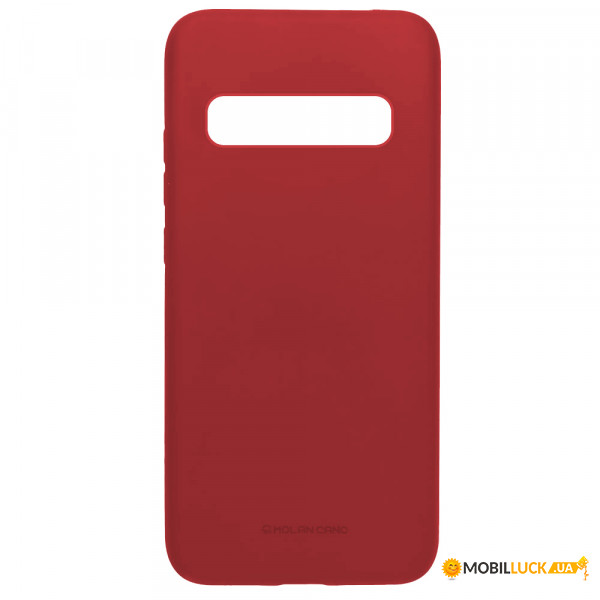   Molan Cano Jelly Case Samsung S10 red