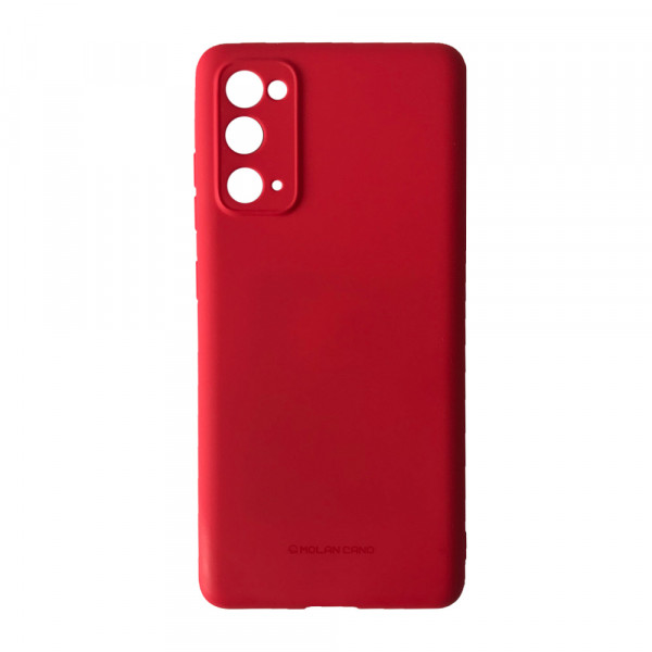   Molan Cano Jelly Case Samsung S20 FE red