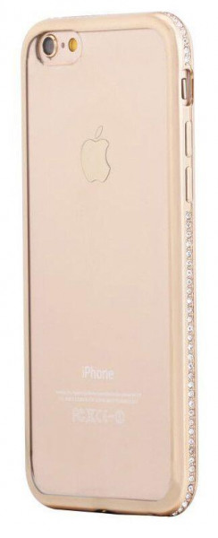 - Shengo TPU Phone Case Diamond iPhone 7 Gold