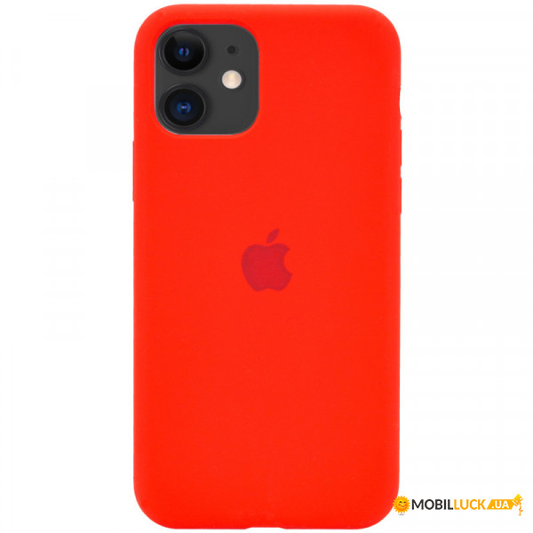   Silicone Full Case AA Open Cam Apple iPhone11 Red (FullOpeAAKPi11-11)