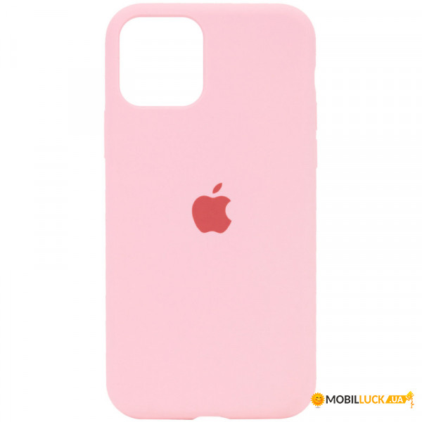   Silicone Full Case AA Open Cam Apple iPhone11 Peach (FullOpeAAKPi11-18)