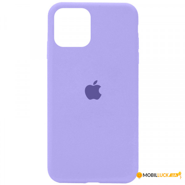   Silicone Full Case AA Open Cam Apple iPhone11 Elegant Purple (FullOpeAAKPi11-26)