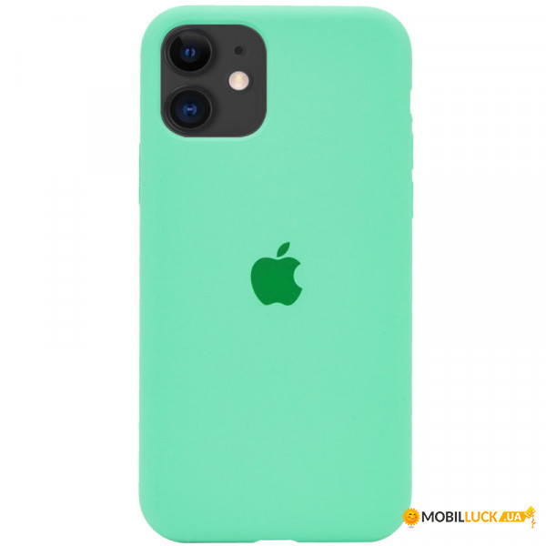   Silicone Full Case AA Open Cam Apple iPhone11 Spearmint (FullOpeAAKPi11-30)