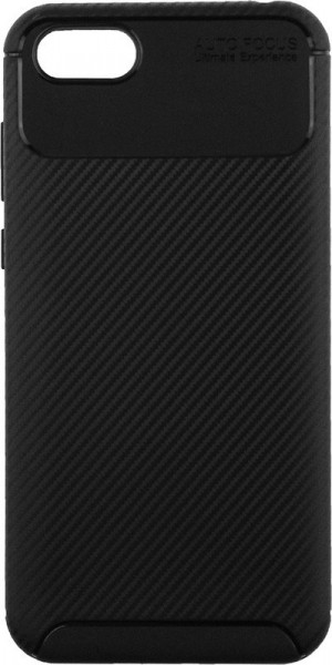 - Toto TPU Carbon Fiber 1,5mm Case Huawei Y5 2018 Black