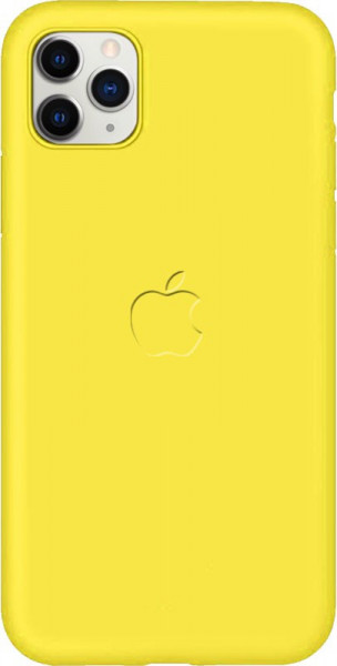 - TOTO Silicone Full Protection Case Apple iPhone 11 Pro Max Lemon Yellow #I/S