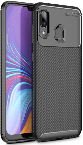 - Toto TPU Carbon Fiber 1,5mm Case Samsung Galaxy M10s Black