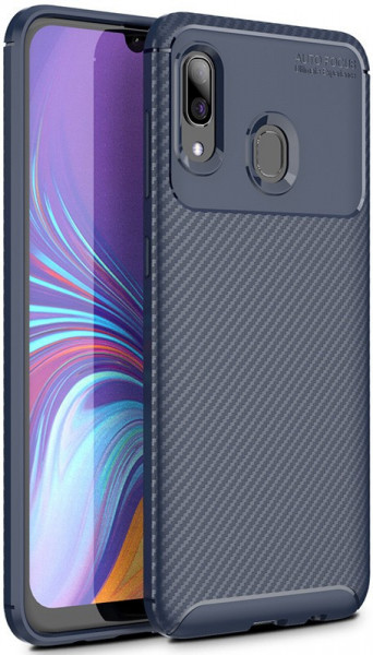 - Toto TPU Carbon Fiber 1,5mm Case Samsung Galaxy M10s Dark Blue