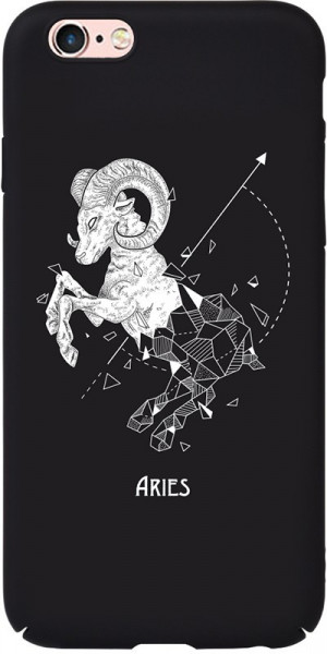 - Toto Full PC Print Case Apple iPhone 6/6S #168_Aries Black