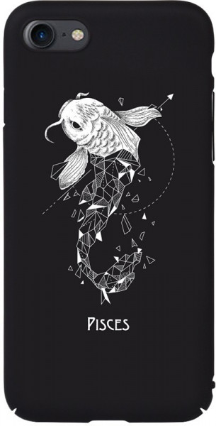 - Toto Full PC Print Case Apple iPhone 7/8/SE 2020 #170_Pisces Black