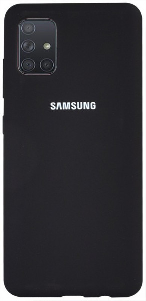 - TOTO Silicone Full Protection Case Samsung Galaxy A71 Black #I/S