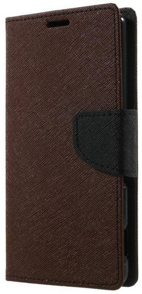 - TOTO Book Cover Mercury Samsung Galaxy A3 A310 2016 DS Brown #I/S