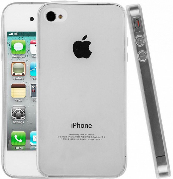 - Toto TPU Clear Case iPhone 4 Transparent