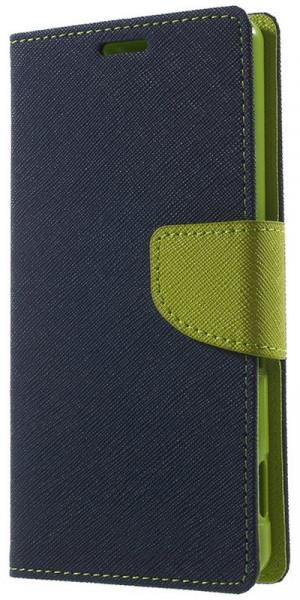 - TOTO Book Cover Mercury Meizu M5 Dark Blue #I/S