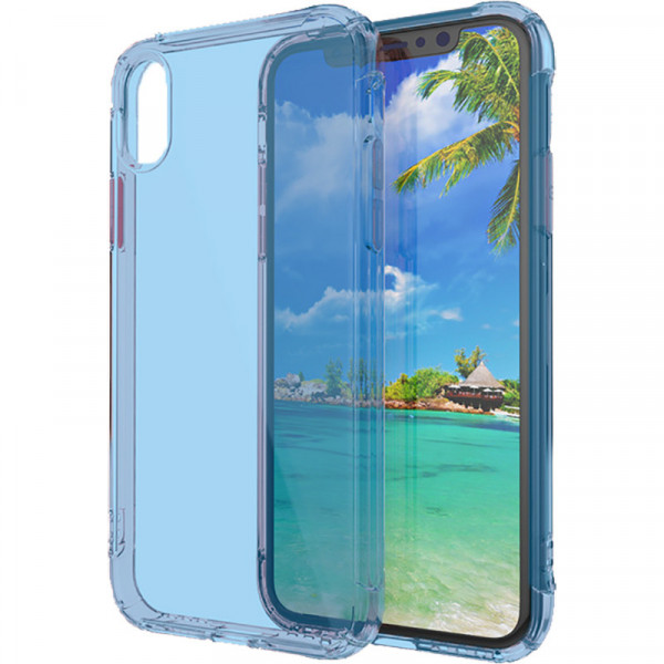 - Toto TPU+PC colorful case iPhone X Blue