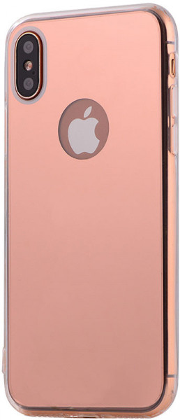 - Toto TPU Mirror soft case iPhone X Rose Gold