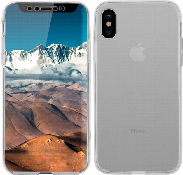 - Toto 360 Fully-covered TPU case iPhone X Gray