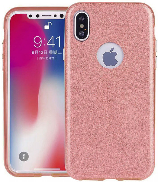 - Toto TPU Shine Case iPhone X Rose Gold