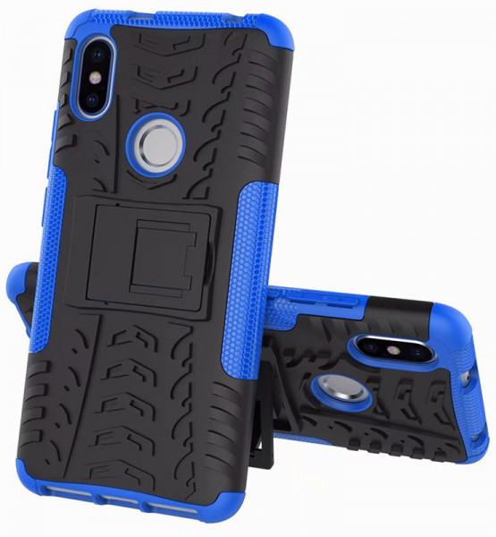 - Toto Dazzle Kickstand 2 in 1 Case Xiaomi Redmi S2 Blue