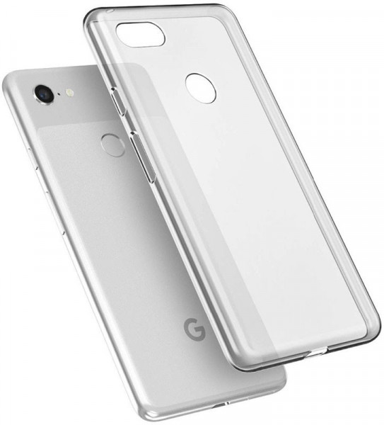 - Toto TPU High Clear Case Google Pixel 3 XL Transparent