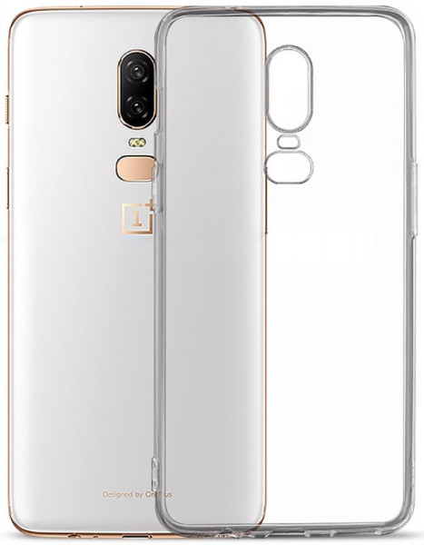 - Toto TPU High Clear Case OnePlus 6 Transparent