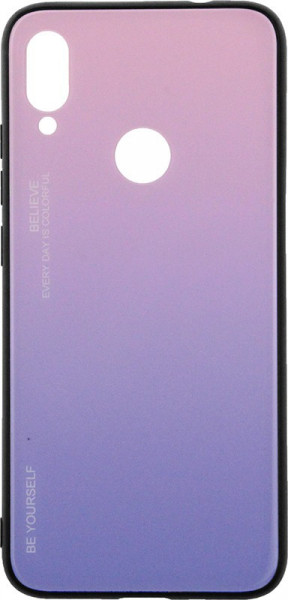 - Toto Gradient Glass Case Xiaomi Redmi Note 7 Pink