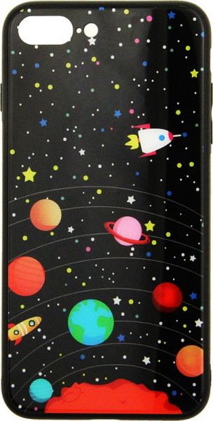 - Toto Glass Fashionable Case Apple iPhone 7 Plus/8 Plus Star Space