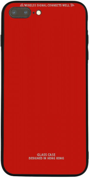 - Toto Pure Glass Case Apple iPhone 7 Plus/8 Plus Red