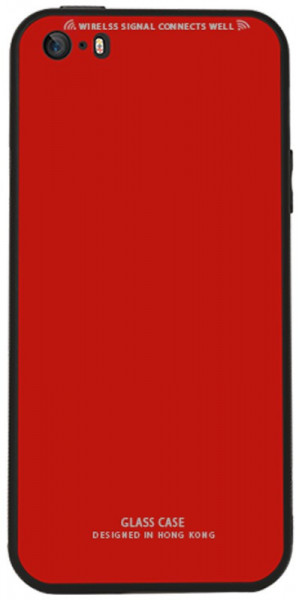 - Toto Pure Glass Case Apple iPhone SE/5s/5 Red