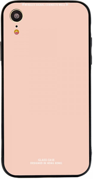 - Toto Pure Glass Case Apple iPhone XR Pink