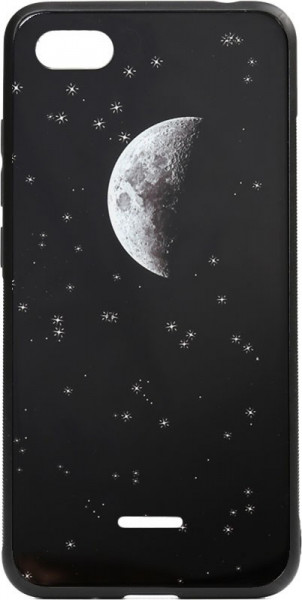 - Toto Cartoon Print Glass Case Xiaomi Redmi 6A Starry Sky