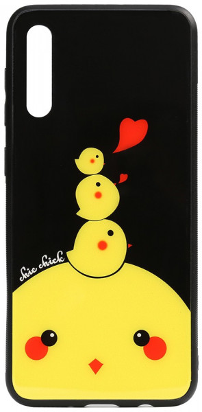 - Toto Cartoon Print Glass Case Samsung Galaxy A30s/A50/A50s Chicken Chick