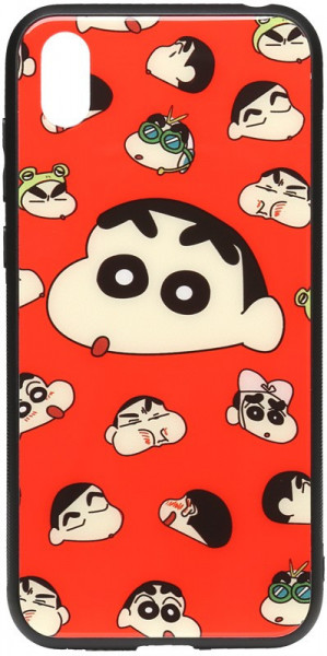 - Toto Cartoon Print Glass Case Huawei Y5 2019 A monkey