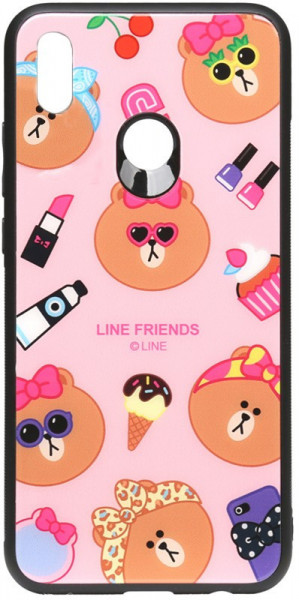 - Toto Cartoon Print Glass Case Huawei P Smart Z Line friends Linc