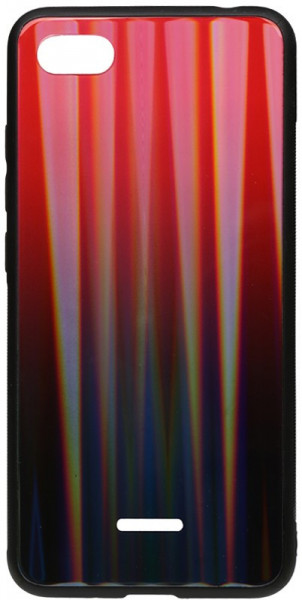 - Toto Aurora Print Glass Case Xiaomi Redmi 6A Red