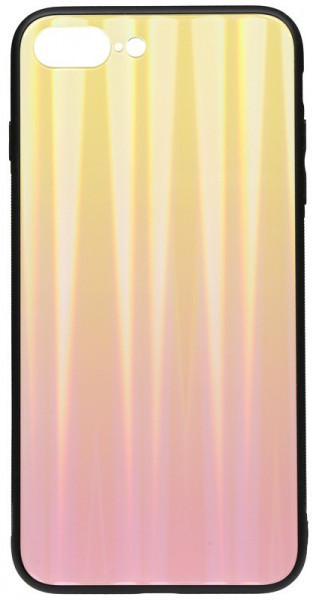 - TOTO Aurora Print Glass Case Apple iPhone 7 Plus/8 Plus Pink #I/S