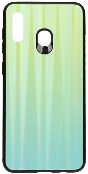 - TOTO Aurora Print Glass Case Samsung Galaxy A20/A30 Green #I/S