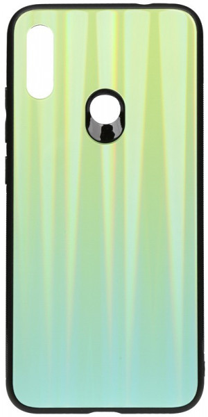 - TOTO Aurora Print Glass Case Xiaomi Redmi Note 7 Green #I/S