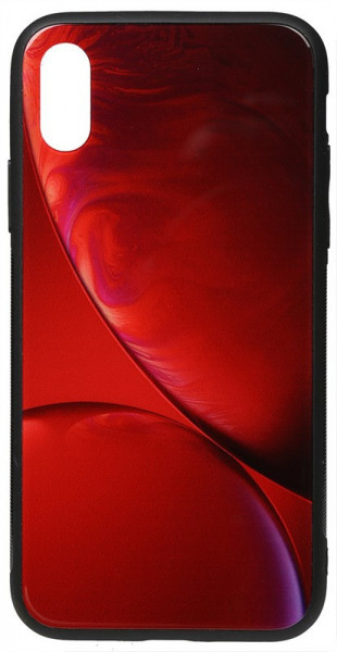 - Toto Print Glass Space Case Apple iPhone X/XS Rubin Red