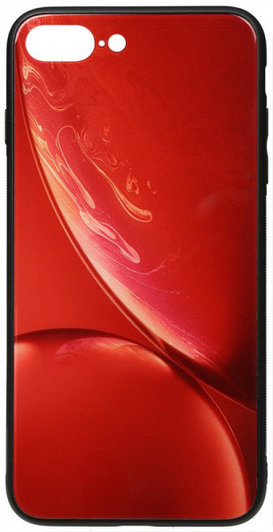 - Toto Print Glass Space Case Apple iPhone 7 Plus/8 Plus Red