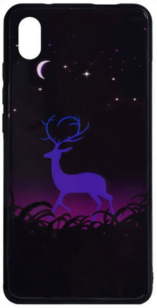 - Toto Night Light Print Glass Case Xiaomi Redmi 7A Deer