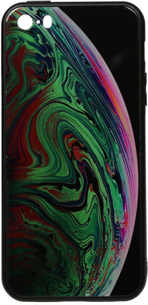 - Toto Print Glass Space Case Apple iPhone SE/5s/5 Green