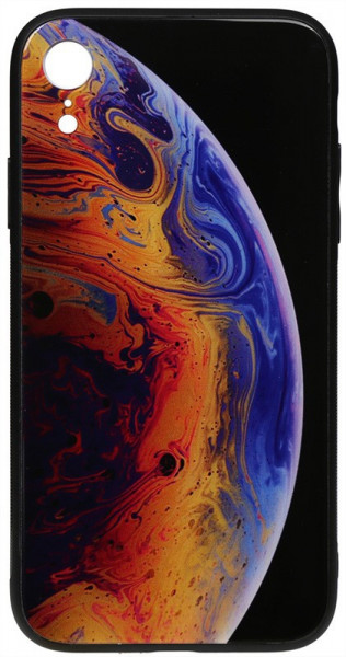 - Toto Print Glass Space Case Apple iPhone XR Violet