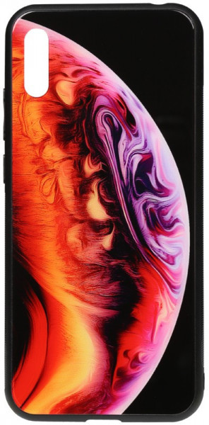 - Toto Print Glass Space Case Huawei Y6 2019 Amethyst