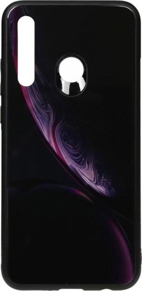 - Toto Print Glass Space Case Huawei P Smart+ 2019 Black