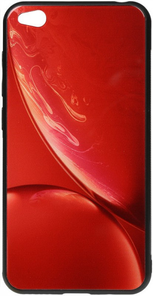 - Toto Print Glass Space Case Xiaomi Redmi Go Red